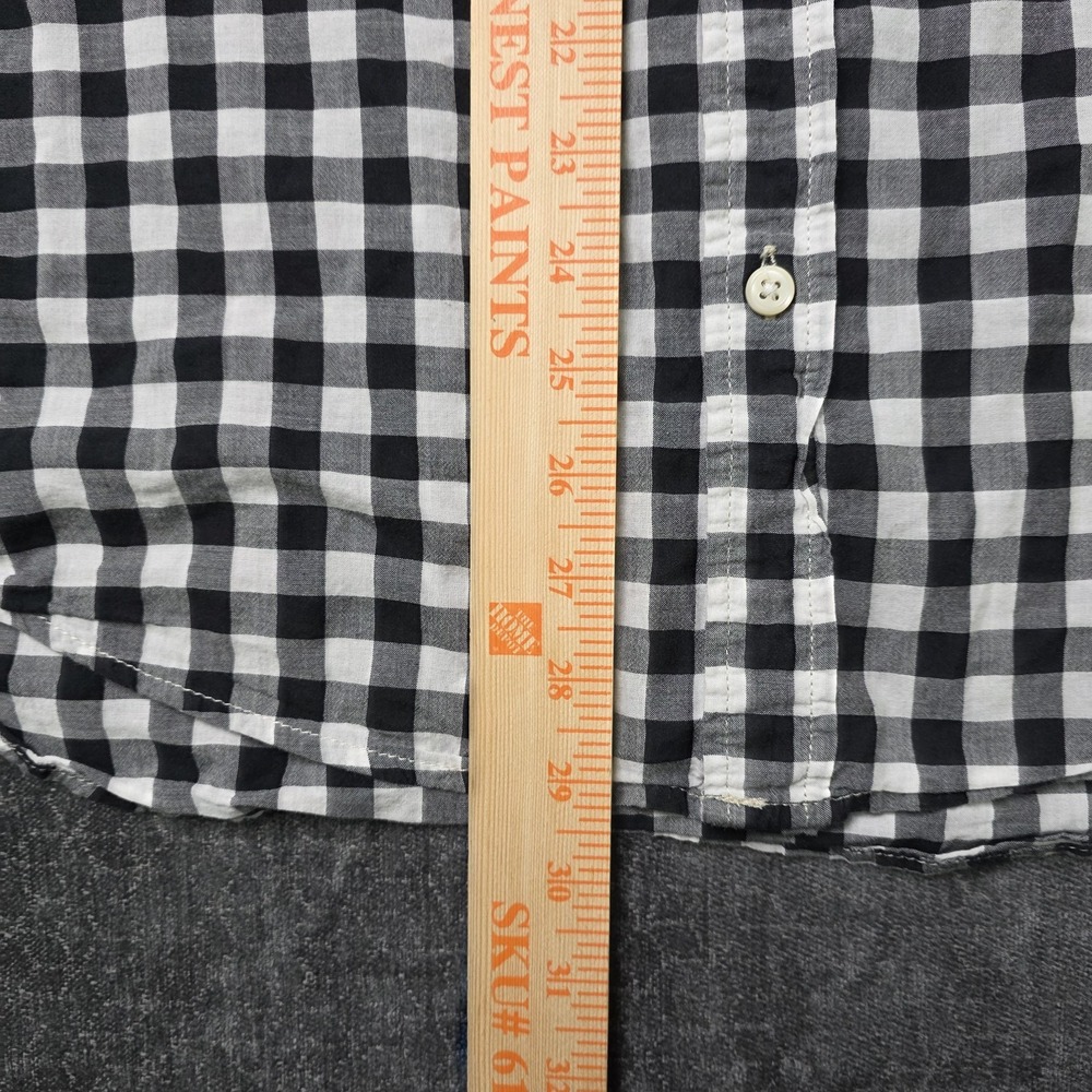 Denim & Supply Ralph Lauren Button Down Shirt Mens XL Thin Lightweight Black‎ - Picture 5 of 10